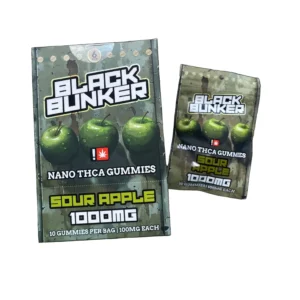 Black Bunker 1000mg THCA Gummies