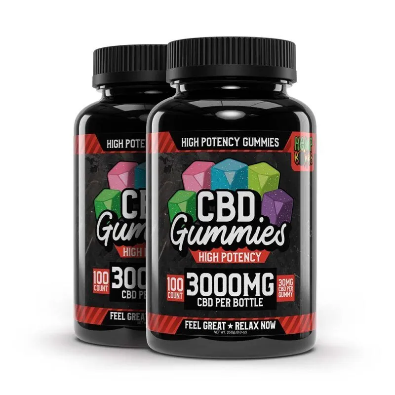 High Potency 3000mg CBD Gummies Australia