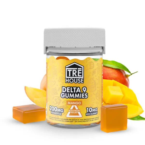Tre House Mango 200mg Delta 9 Gummies Tre House Mango 200mg Delta 9 Gummies