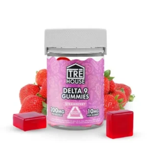 Tre house Strawberry 200mg Delta 9 Gummies