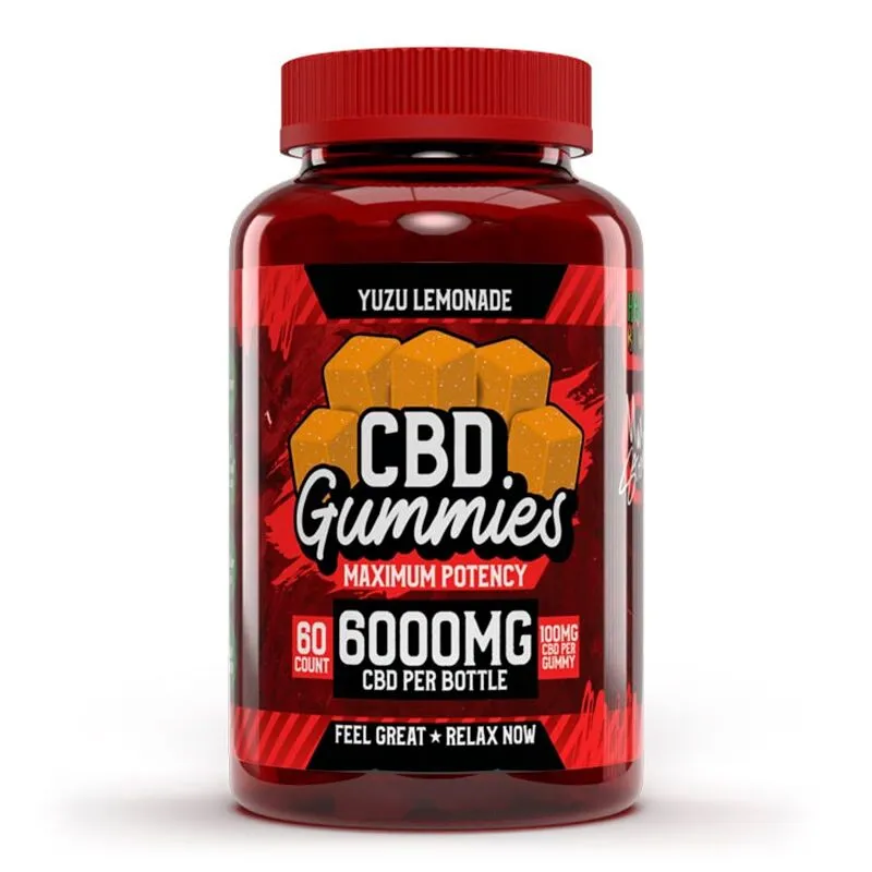 Yuzu Lemonade 6000mg CBD Gummies Australia Yuzu Lemonade 6000mg CBD Gummies Australia